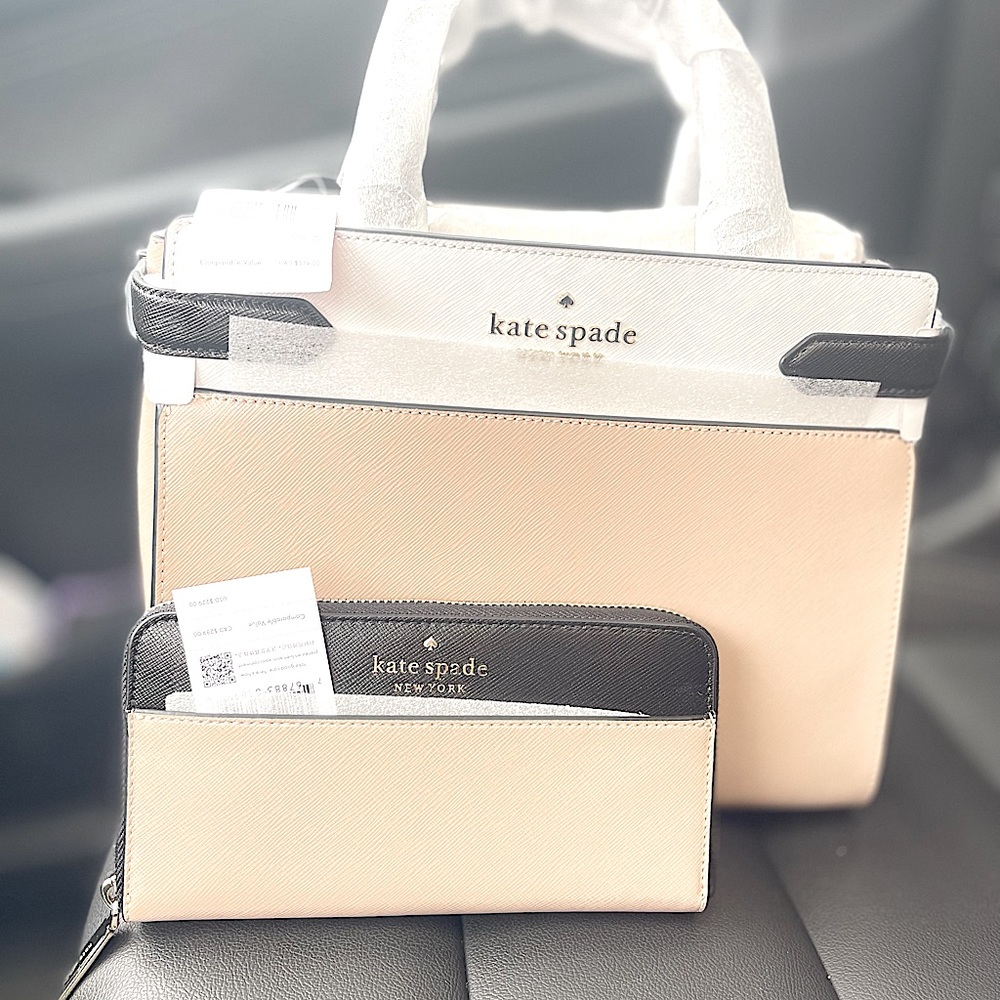 *** BRAND NEW KATE SPADE SET *** Authentic Kate Spade Purse and Full-size wallet